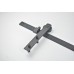 DIYHD Ceiling mount bracket sliding barn wood door track hardware